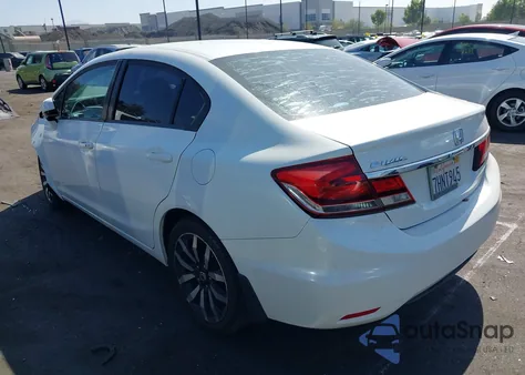 2015 Honda Civic Ex-L from USA, damaged, VIN 19XFB2F98FE202610
